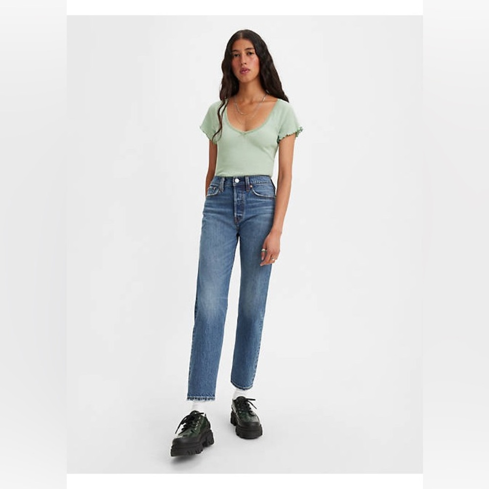 Levi’s High Rise Wedgie Straight Jeans